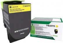 Lexmark 71B20Y0 Toner Originale Laser colore Giallo per modello CX317dn