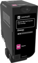 Lexmark 74C2HME Toner Originale Laser colore Magenta