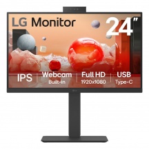 Lg 24BA850-B.AEU Monitor PC 23.8" Full HD 1920 x 1080 Pixel 24BA850-B