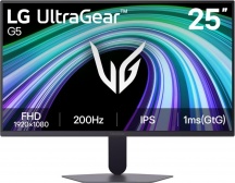 Lg 25G523B.AEU Monitor PC Gaming 25" Full HD IPS 200 Hz HDMI DisplayPort Nero 25G523B