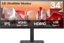 Lg 34BA75QE-B.AEU Monitor PC 34" Wide Quad HD 3440 x 1440 Pixel LCD
