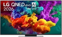 Lg 55QNED86B6B.API Smart TV 55" 4K Ultra HD QNED evo WebOS Classe E Nero