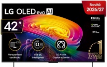 Lg OLED42C65LA.API Smart TV 42" 4K Ultra HD OLED evo WebOS AI Classe G Nero