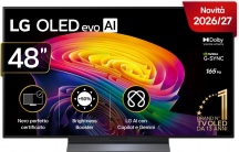 Lg OLED48C65LA.API Smart TV 48" 4K UHD OLED evo WebOS a11 Gen3 Classe E Nero
