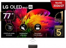 Lg OLED77W69LA.API Smart TV 77" 4K UHD OLED evo WebOS AI Classe F Marrone