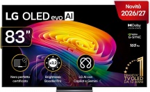 Lg OLED83C66LB.API Smart TV 83" 4K UHD OLED evo WebOS a11 Gen3 Classe D Nero