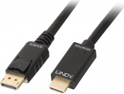 LINDY 36923-LND Cavo da Displayport ad HDMI Lunghezza 3 metri
