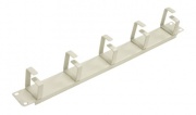 Link LKORG1UG Armadio Rack Raccoglicavi 19" 5 Anelli Grigio In Metallo