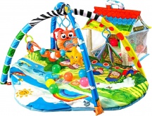 Lionelo 95030099 IMKE PLUS Palestrina Educativa Imke Plus con Tappeto Prime Attivit� 0+ 95030099