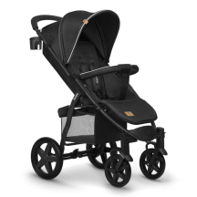 Lionelo LO-ANNET_PLUS-BC ANNET PLUS Passeggino Leggero Pieghevole 0M-22 Kg + Accessori Carbone