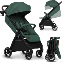 Lionelo LO-INGRID GREEN EMERALD Ingrid - Passeggino Leggero Compatto 6M-4A fino a 22 Kg Green Emerald