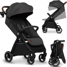 Lionelo LO-INGRID GREY STONE Ingrid - Passeggino Leggero Compatto 6M-4A fino a 22 Kg Grey Stone