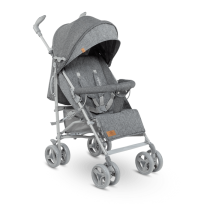 Lionelo LO-IRMA-GDG IRMA Passeggino Leggero Pieghevole 6+M-15 + Accessori Grigio
