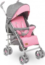 Lionelo LO-IRMA-P IRMA Passeggino Leggero Pieghevole 6+M-15 + Accessori Rosa