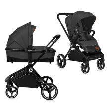 Lionelo LO-MIKA-2IN1-GG Mika Passeggino Duo 2 in1 0M-22 Kg reclinabile + Accessori e Navicella