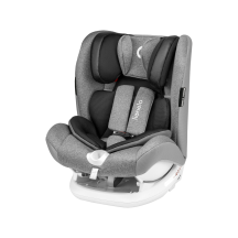 Lionelo LO-OLIVER-S Seggiolino Auto 9-36 Kg Isofix 15M - 12 Anni Grigio