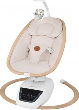Lionelo LO-OLIVIA-BEIGE-NATURAL Olivia - Sdraietta Neonato Elettrica Max 9 Kg Beige Natural