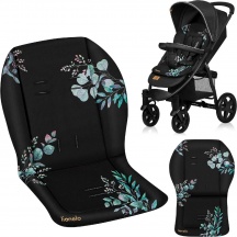 Lionelo LO-SEATLINER GOLDEN MOMENTS BLACK Copripasseggino Copriseduta Passeggino Glden Moments Black - Seatliner