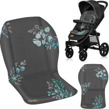 Lionelo LO-SEATLINER GOLDEN MOMENTS GREY Copripasseggino Copriseduta Passeggino Glden Moments Grey - Seatliner
