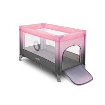 Lionelo LO-STEFI PINK OMBRE Box per Bambini 0-15 Kg Recinto Neonato Pieghevole Pink Ombre - Stefi