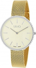 Liu Jo TLJ1413 Orologio Donna 35 mm in Acciaio Movimento al Quarzo 3 atm Oro Oro