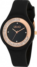 Liu Jo TLJ1418 Orologio Donna 38 mm Silicone Movimento Quarzo 3 atm Nero Nero