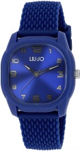 Liu Jo TLJ1640 Orologio Uomo Analogico cassa Fibra Vetro cinturino Silicone Blu