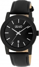 Liu Jo TLJ1712M Orologio Uomo 41 mm Acciaio Quarzo 3 atm Pelle Nero Nero