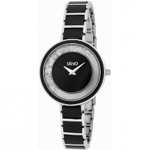 Liu Jo TLJ1910 Orologio Donna 35 mm in Acciaio Quarzo 3 atm SilverNero Nero