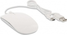 Lmp LMP-20442 Mouse con Trackball USB-A Ottico 1600 DPI 2 Tasti colore Bianco