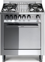 Lofra M75MF Cucina a Gas con Forno Elettrico 4 Fuochi 70x50 cm Acciaio Inox