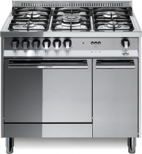 Lofra MR96MFC Cucina a Gas 5 Fuochi Forno Elettrico con Grill 90x60cm Cl A Inox
