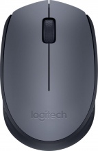 Logitech 910-004642 Mouse wireless senza fili ottico 2 Tasti USB Grigio M170