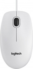 Logitech 910-003360 Mouse Ottico Usb 800Dpi Bianco - B100