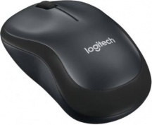 Logitech 910-004878 Mouse Wireless 3 Tasti con rotella Ottico Nero -  M220 SILENT