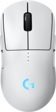 Logitech 910-007303 Mouse Gaming Ambidestro RF Wireless + USB-A Bianco Pro 2