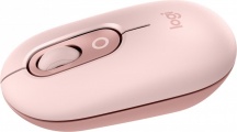 Logitech 910-007413 Mouse Bluetooth Universale Ottico Silenzioso 4 Tasti Rosa