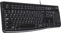 Logitech 920-002492 Tastiera Classica Qwerty USB Cavo 1.5 mt colore Nero  K120