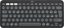 Logitech 920-011819 Mini Tastiera QWERTY RF senza fili + Bluetooth Grafite
