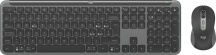 Logitech 920-012487 MK950 Signature Slim Tastiera QWERTY + Mouse Bluetooth