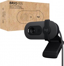 Logitech 960-001592 Webcam 2 MP Full HD 1920 x 1080 Pixel -  Brio 105