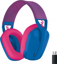 Logitech 981-001062 Cuffie Gaming Bluetooth, Wireless, Microfono, Colore Blu - G G435