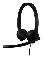 Logitech 981-001430 H570E Cuffie Gaming a Padiglione Cablate Microfono Nero