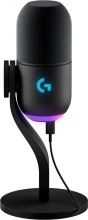 Logitech 988 000569 GX RGB Lightsync Microfono a Condensatore RGB Gaming LightSync Nero 988 000569 G Yeti GX