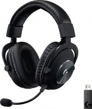 Logitech G PRO X Cuffie Gaming Microfono, Colore Nero