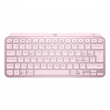 Logitech MX Keys ROSE Tastiera Mini Wireless Bluetooth colore Rosa 920-010812
