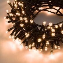 Lotti 29866 Filo Luci Miniluci led Bianco 100 luci 230 volt esterno