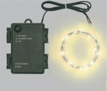 Lotti 65949 Catena Di Luci Lineare 16M 160 Microled Bianco Caldo Diametro 1.5Mm