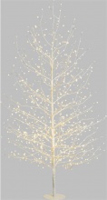 Lotti 75351 Albero di Natale �105x170h cm con 784 Microled colore Bianco Tiglio