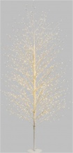 Lotti 75368 Albero di Natale �110x200h cm con 1120 Microled colore Bianco Tiglio